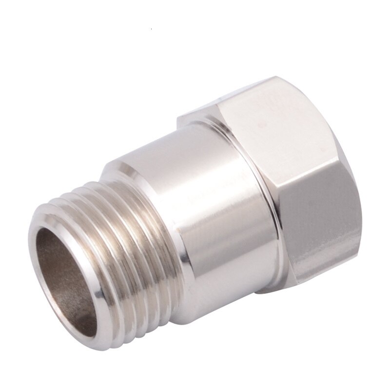 ESPEEDER 2PCS M18 x 1.5 O2 Sensor Extender Test Pipe Extension adapter Oxygen Sensor Spacer Car Parts