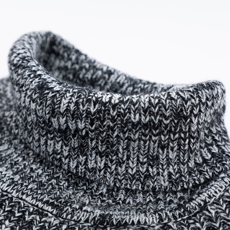 Semir højkrave uldtrøje mandlige forår og efterår ung løs varm sweater herre koreansk version sweater frakke strik