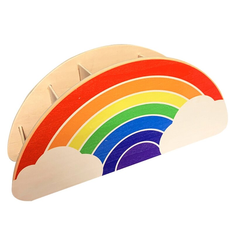 MHADBKH Regenboog Haarspeld Houder Muur Opknoping Haar
