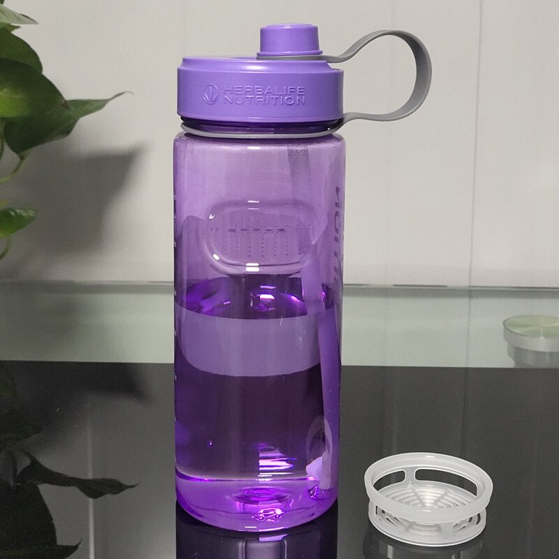 6 color Herbalife nutrición 24Fit leche 1000ml la botella con paja dentro botella espacial hervidor de agua libre de BPA: 4