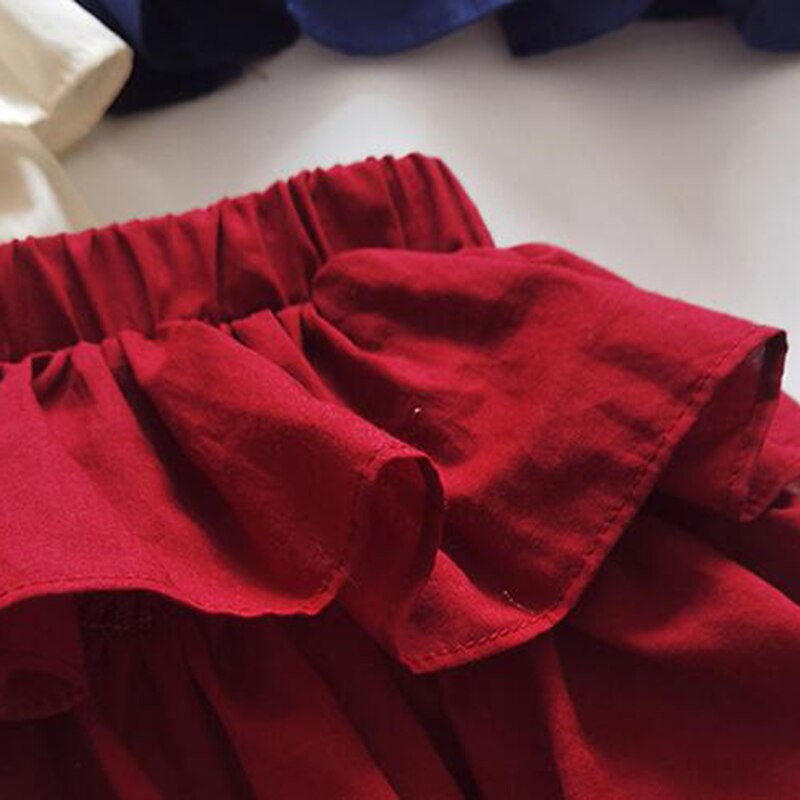 Jolie jupe en coton pour filles de 2 à 5 ans, short de princesse en Triangle, couleur unie, Style coréen, PP