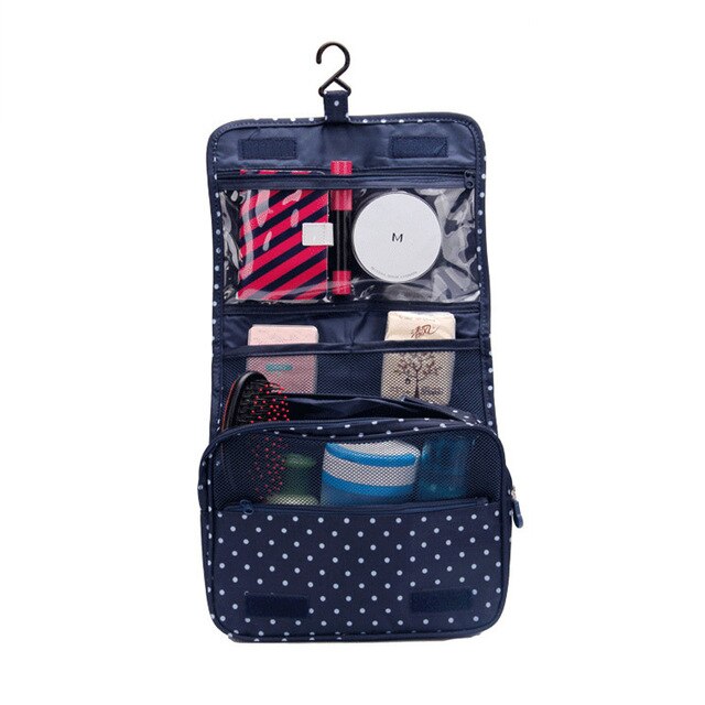 Multi-Function Travel Cosmetic Bag Waterproof Toiletries Storage Bag Cosmetics Storage Travel Kit Ladies Beauty Bag: 3