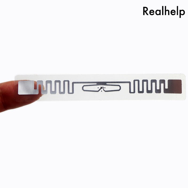 6C 6B UHF 915 MHZ RFID 9662 Transparent Label Elektronik Tag RFID Klebstoff Tag Stealth Label RFID Klebstoff Tag Freies