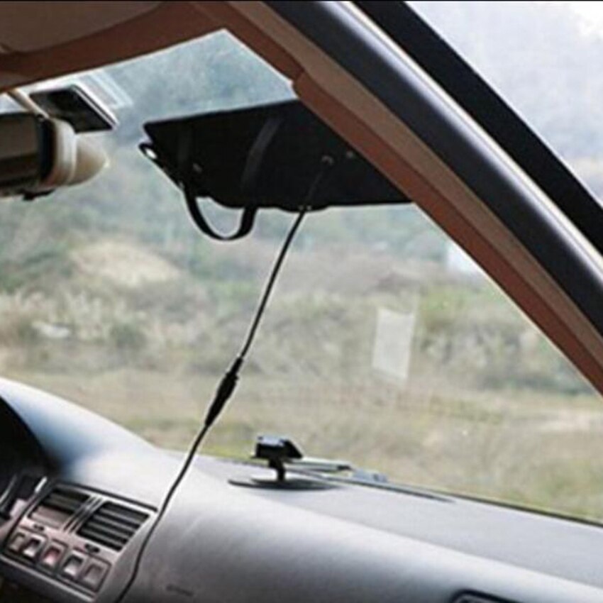 Portable 12V 4.5W Solar Panel Power Battery Charger Backup For Auto Car Van Boat