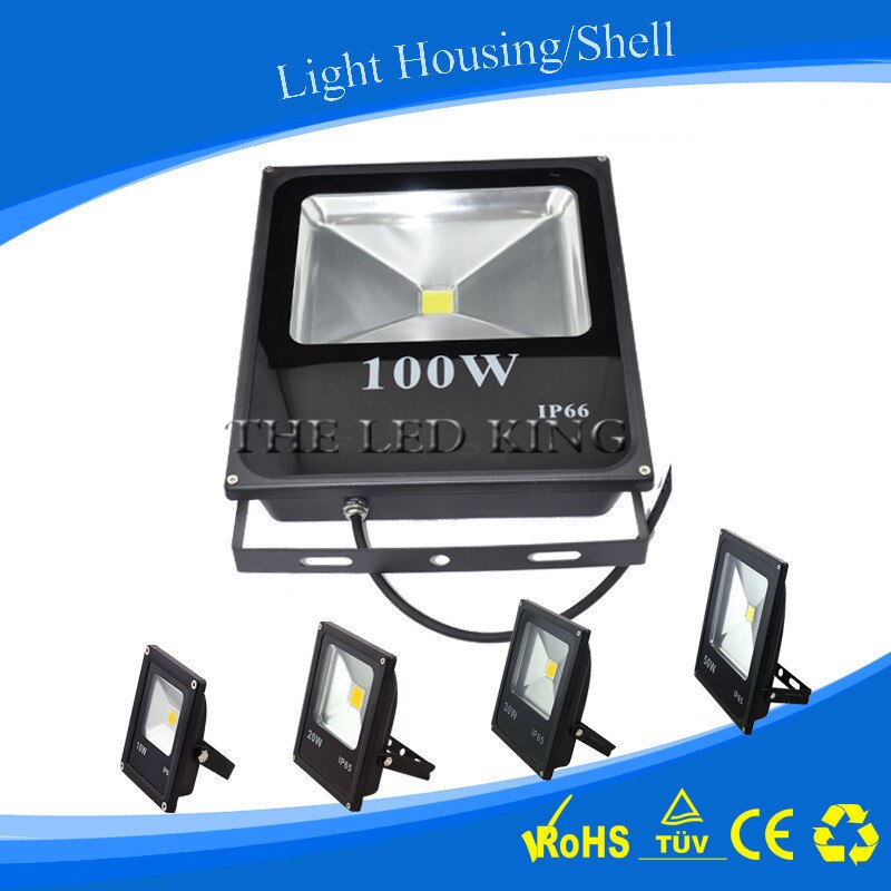 1PCS Ultrathin LED Flood Light 10W 20W 30W 50W 100W IP65 85-265V LED Spotlight Reflector Outdoor Lighting Wall Lamp Floodlight