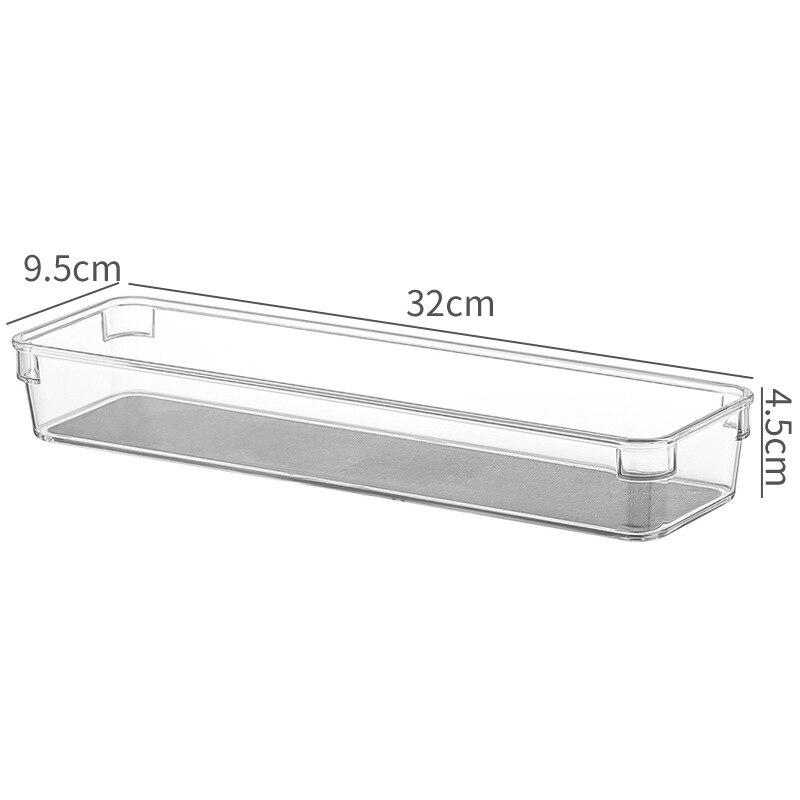 Drawer Organizers Cabinet Plastic Desk Box Chest Dividers for Storage and Order Table Shelves Tableware Fork Knife Chopsticks: B