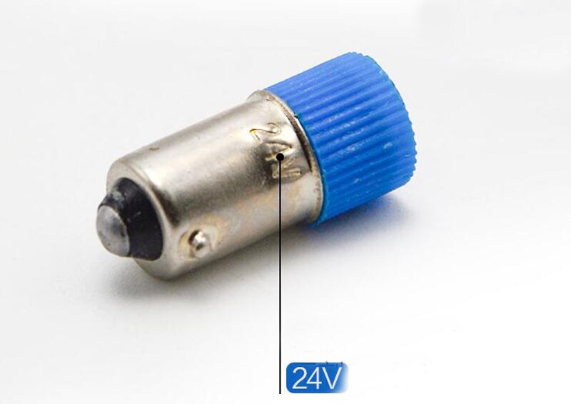 B9 24V 6.3VZ 220V LED Indicator Light Bulb Red White Blue Green Yellow Pilot Lamp 25pcs