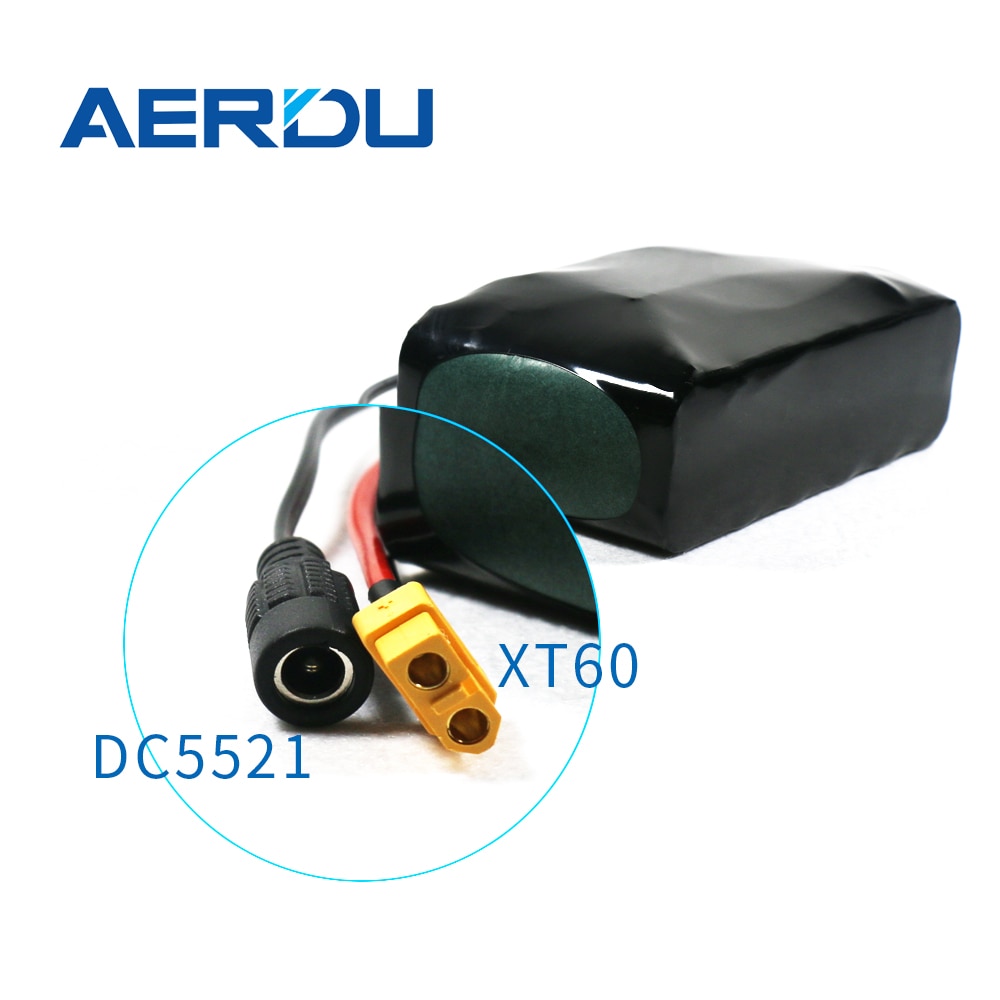 AERDU 2S6P 7.4V 7.2V 21ach 8.4V 18650 akumulator litowo-jonowy 3500mah komórka 40A BMS 240wat wysoka moc zwiększenie napięcia rozszerzenie M365