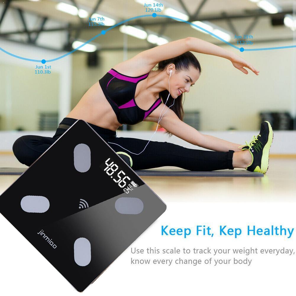 Intelligent Body Fat Scale Charging Electronic Scale Bmi Weight Lose Tools Weight Fitness Health Analyzer Scale Monitor Wei Q6Q4