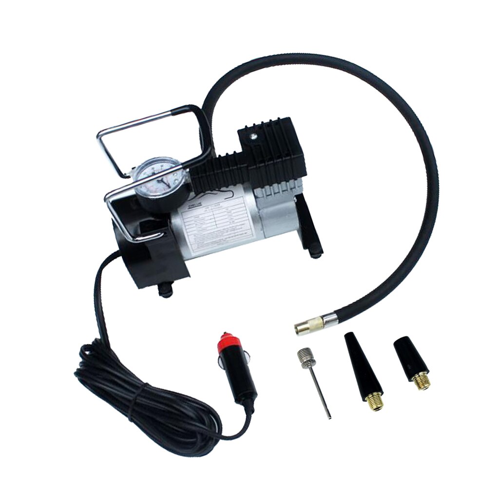 12V Car High Pressure Electric Pump Air Compressor Portable Tire Inflator