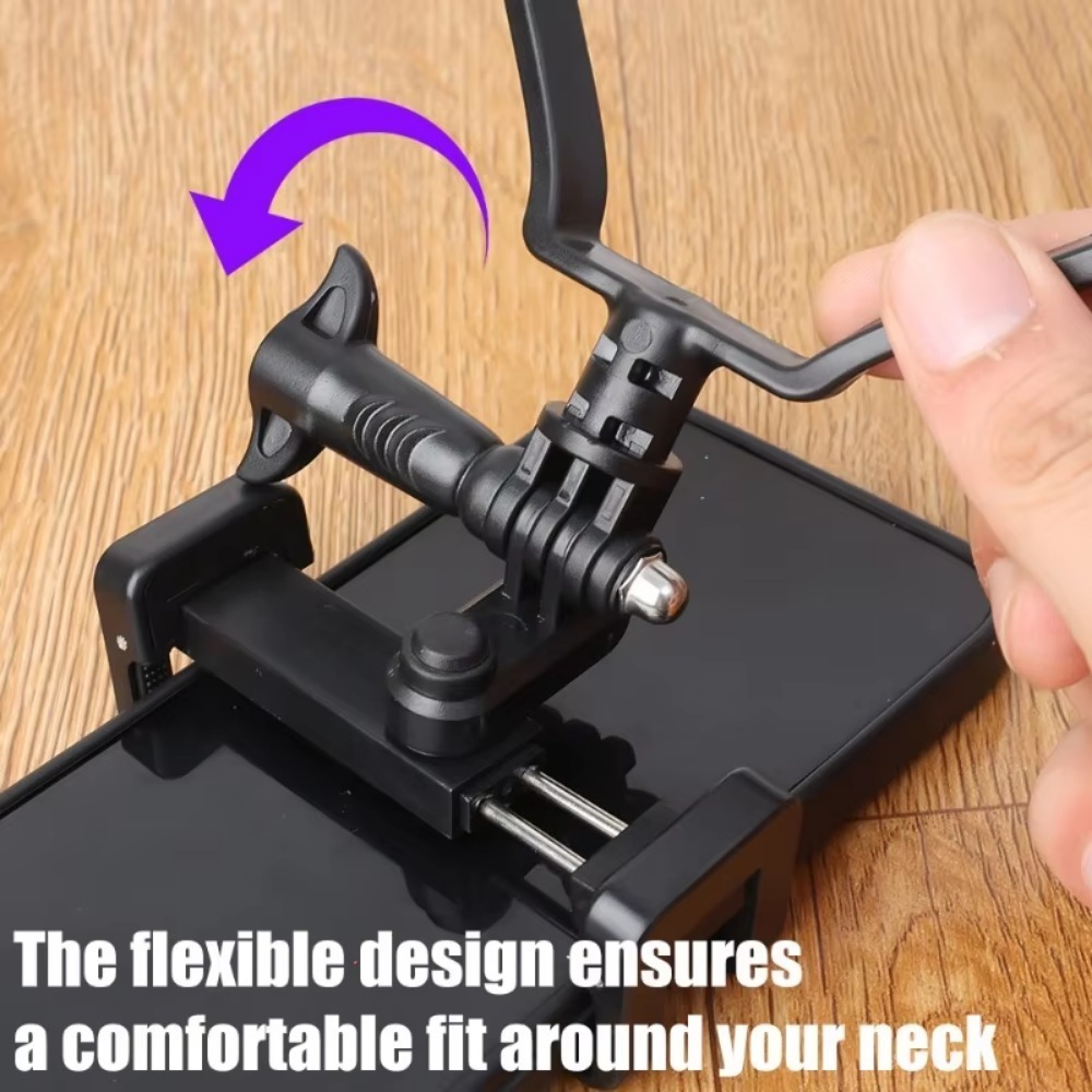 Hands Free Wearable Neck Mobile Phone Stand Universal Hanging Tripod Suporte for IPhone GoPro Go Pro Video Selfie Stick Holder