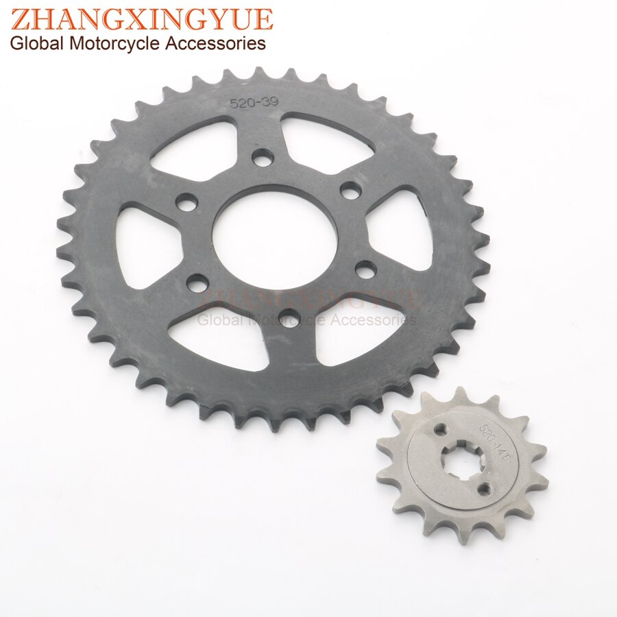 Motorcycle sprocket set BAJAJ PULSAR 200NS Rouser Rs 200 DV101048 520- 39T/14T