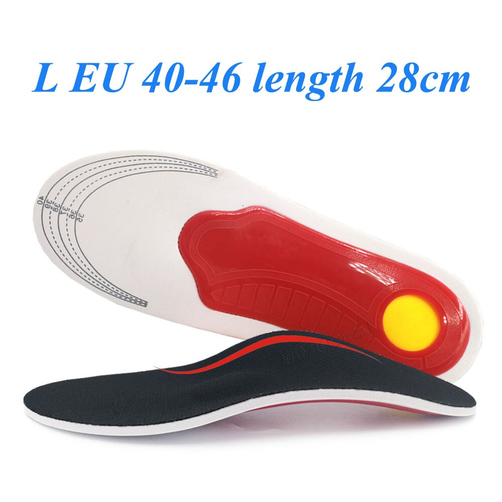 WINRUOCEN EVA Orthotics Insole Healthy Care Varus Flat Foot For X-Legs Valgus Shoes Insert Arch Support Plantar Fasciitis Pads: L EU 40-46