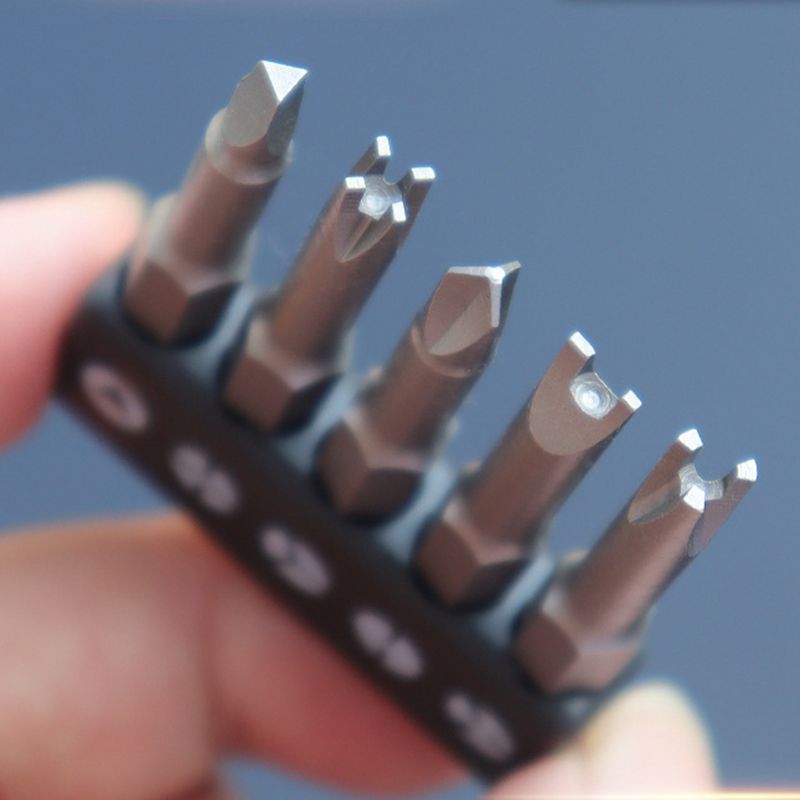 Speciaal gevormde schroevendraaierset 1/4 ; 6,35 mm U-vormig Y-type Nieuwe dubbele schroevendraaierbitboorset Accessoires voor gereedschap kopen vanaf een prijs van 10
