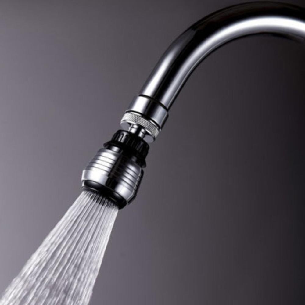 360 graders drejelig vandhane mundstykke anti-sprøjt roter vandfilter adapter brusehoved bubbler saver hane til badeværelse køkkenværktøj