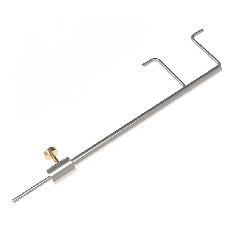 Cello Sound Post Gauge Diy Cello Tool Luthier Repair Install Tools Chrome-Plated Cello Gague Silver