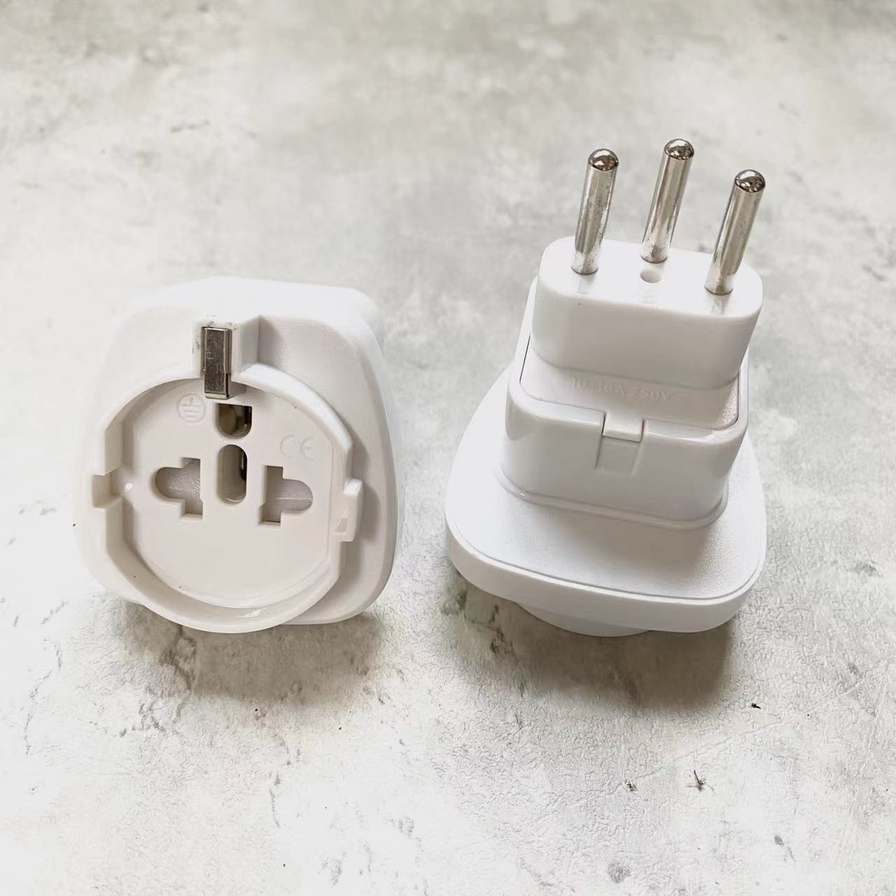 EU 10A 250V germany french japan india to switzerland travel adapter charger eu us au uk to swiss power plug converter: green