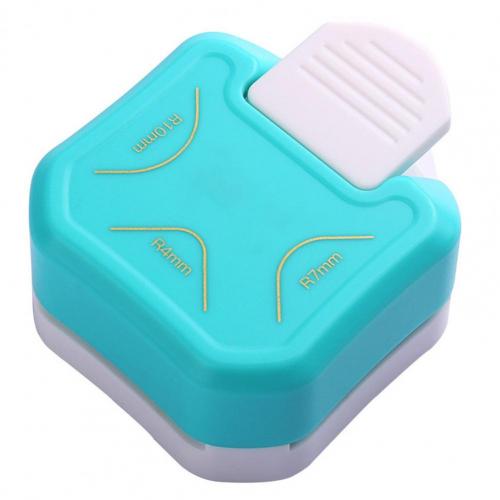 R7/4/10 3 In 1 Corner Punch Practical Sturdy Curved Trim Cutter for Office: Default Title