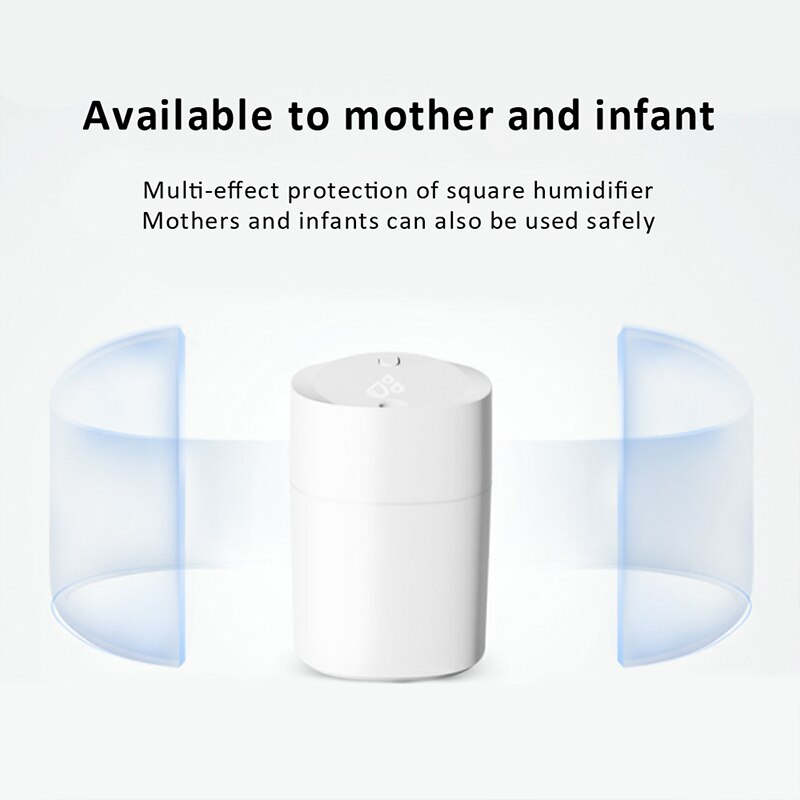 Mini Air Humidifer Aroma Essential Oil Diffuser With Romantic Lamp USB Mist Maker Aromatherapy Humidifiers For Home Car