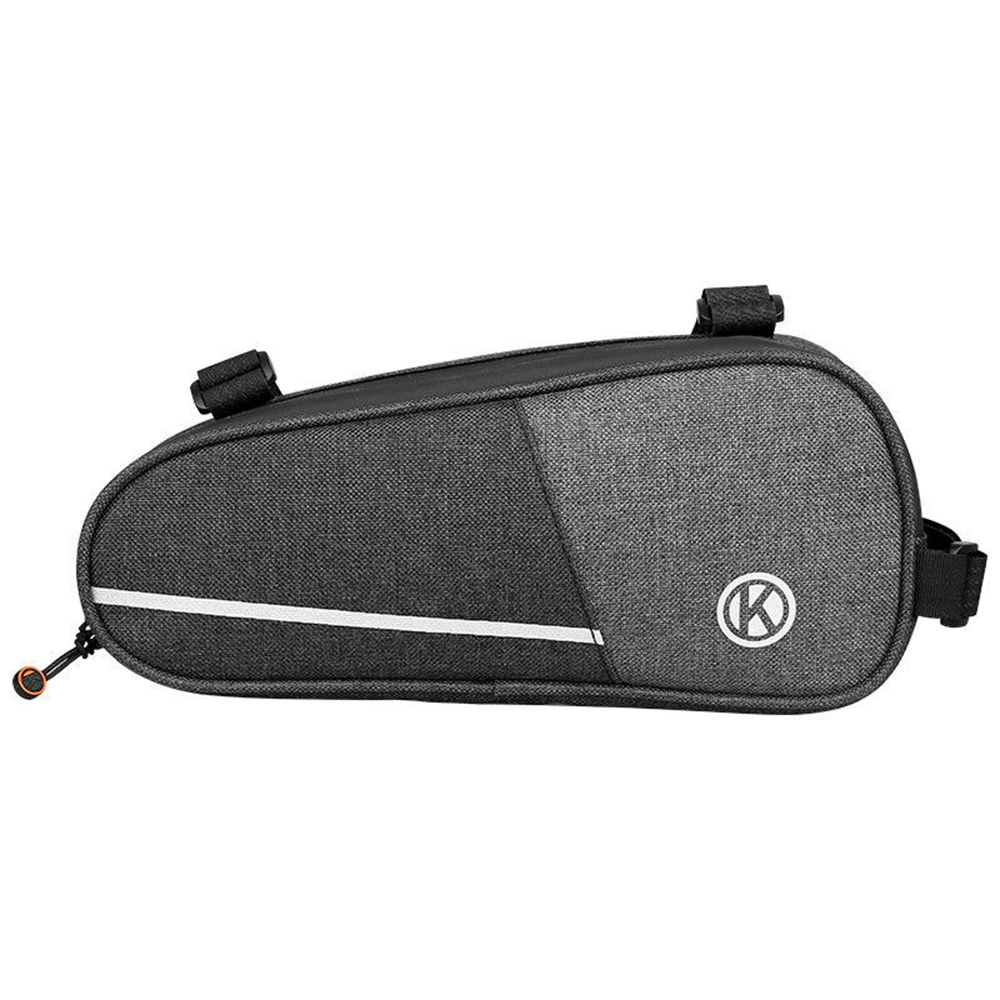 Bolsa para tubo superior de bicicleta, bolsa de armazenamento de quadro de bicicleta, resistente à água, bolsa triangular, acessórios de bicicleta, bolsa para bicicleta de estrada e mtb: Default Title