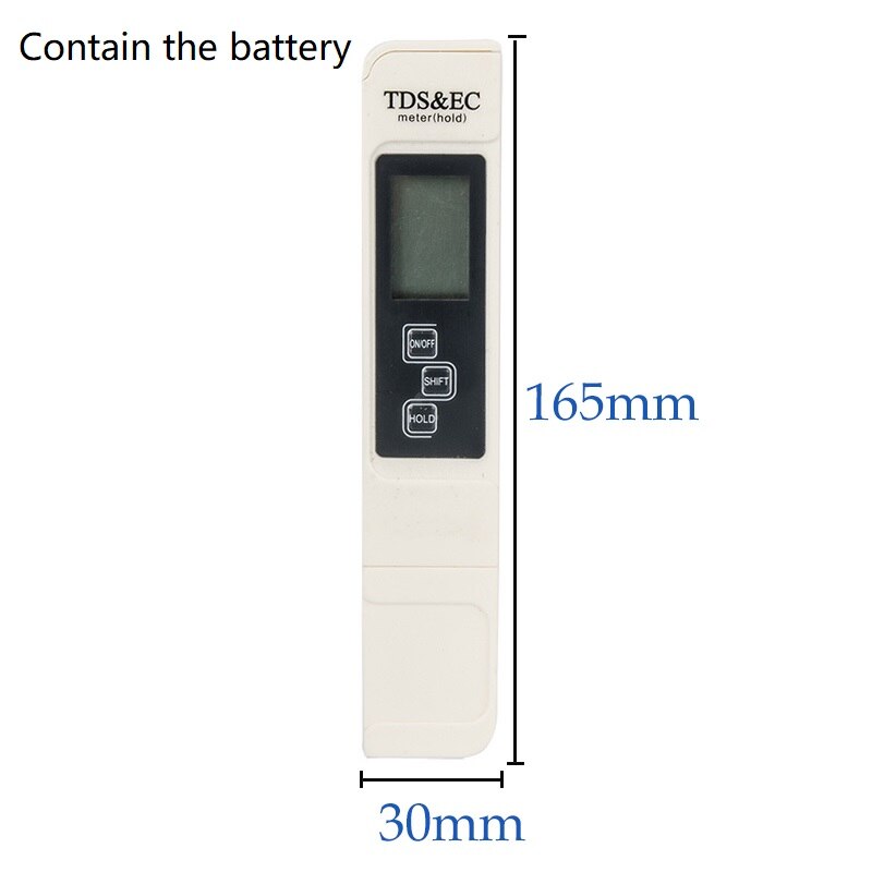 Protable LCD Digital TDS PH Meter Pen of Tester Accuracy 0.01 Aquarium Pool Water Wine Urine Automatic Calibration Measuring: G252315B