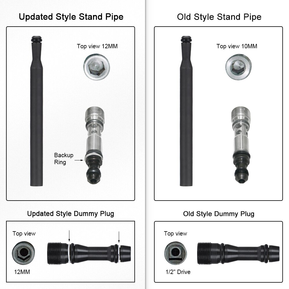 Tubo de abastecimento de combustível 6e7z-9a332-a/b w302908 para 04-10 ford f250 v8 6.0l acessórios do carro diesel