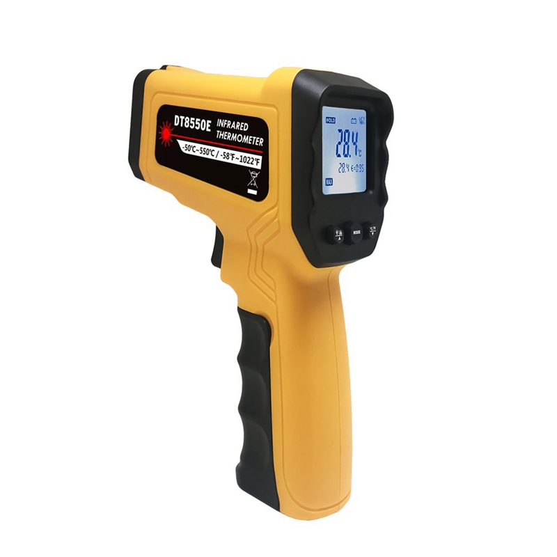 Infrared Lidar Thermometer Digital LCD Display Non-Contact Temperature Checker For Cooking Freezer Industry