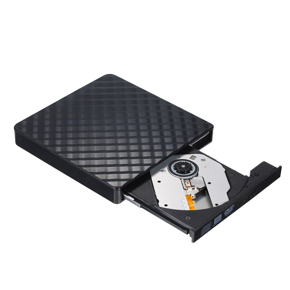 Portable Ultra-slim USB 3.0 External CD DVD-RW HDD Device Drive Rom Rewriter Writer Date Transfer for Windows Linux OS