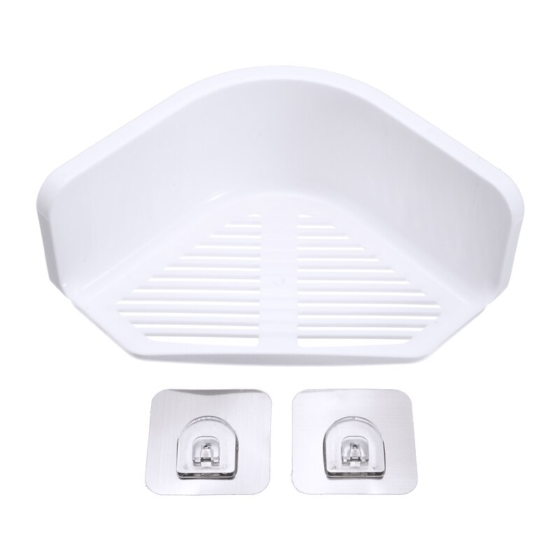 Suction Cup Corner Shower Shelf Bathroom Shampoo S... – Vicedeal