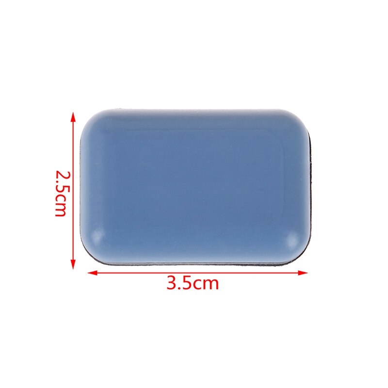 4/6/8 stk magi flytte anti-slitasje gulvmatte glideunderlag møbel bordunderstell beskytter og dalbane teppe bakken 6mm tykkelse: 4 stk  r1