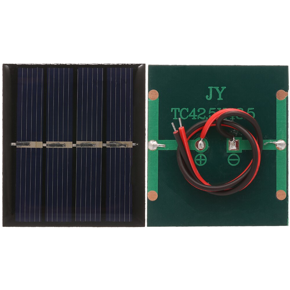 PET Polycrystalline Silicon Solar Panel For Solar Lights Displays Toy 0.36W/2V DIY Mini Solar Battery Charger Module Solar Cell