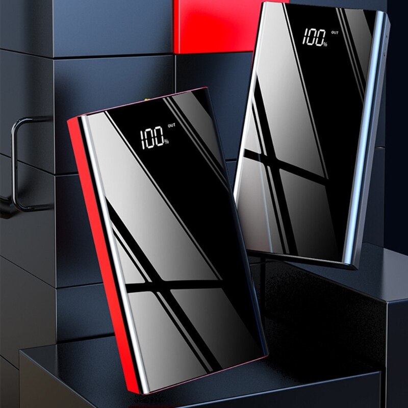 Cargador portátil de gran capacidad de 40000mAh, paquete de batería externa para todos los teléfonos móviles Micro/Lightning/tipo-c