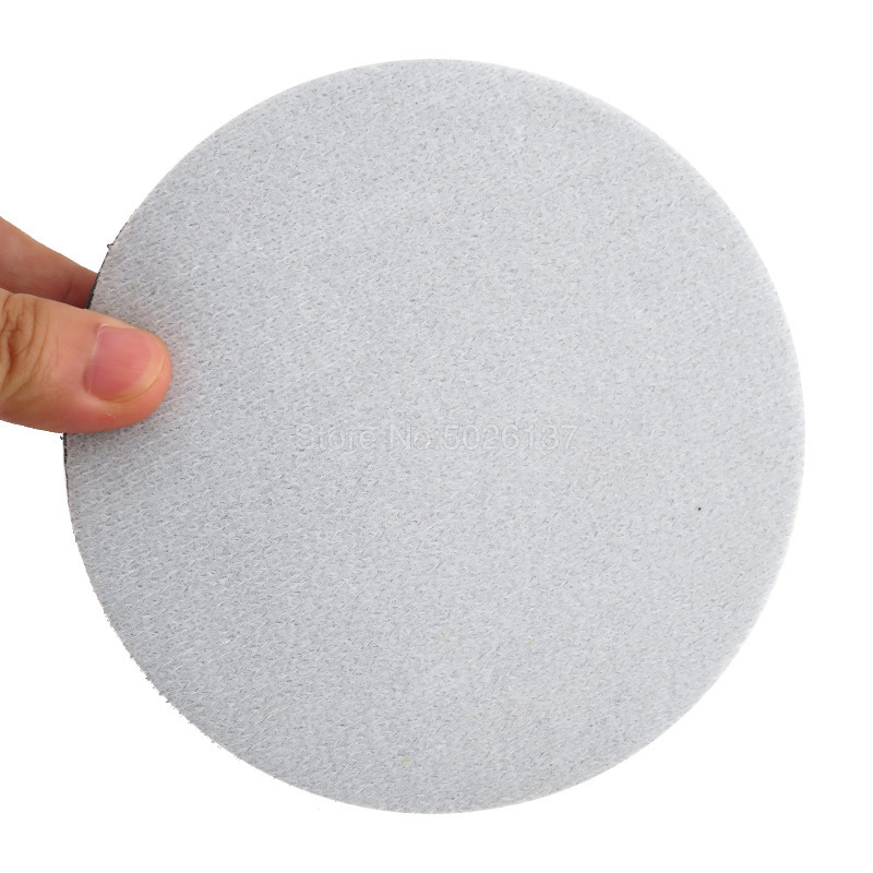 5-INCH 125MM Flocking Cushion 20MM Polishing Pad Soft Self-adhesive Disc Grinder Buffing Sandpaper Tray Sponge Waxing Protective