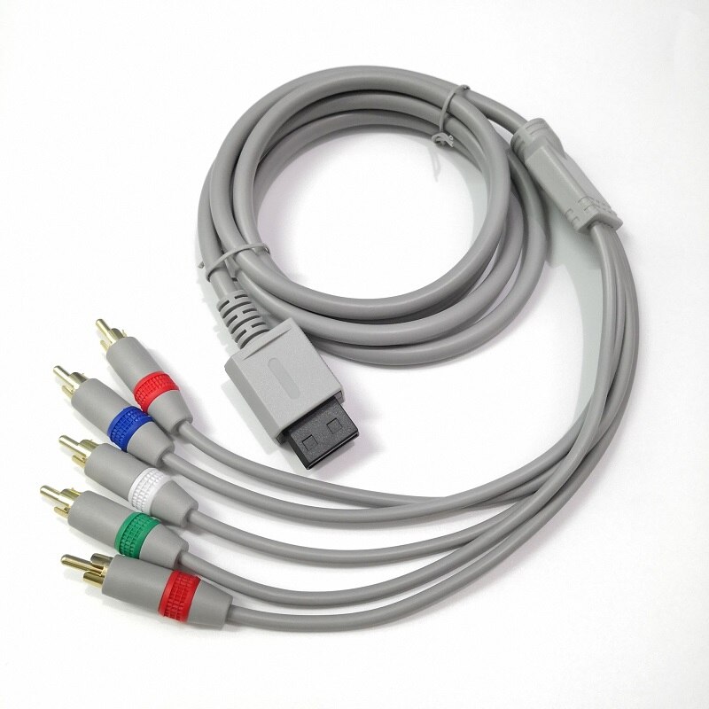 Rca Audio Video Kabel Voor Nintendo Wii U Wii 6FT Hdmi-Compatibele Tv Component Rca Audio Video Av-kabel cord Plug