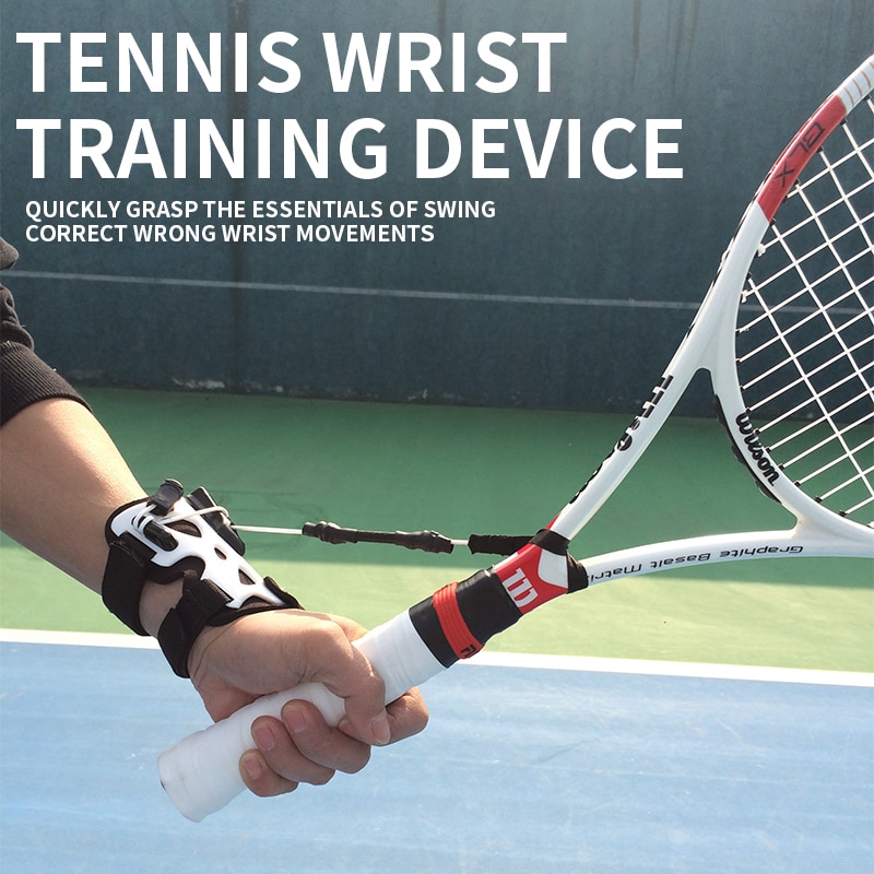 Tennis Pols Training Apparaat Snel Begrijpen De Essentials Van Swing, Juiste Verkeerde Pols Bewegingen