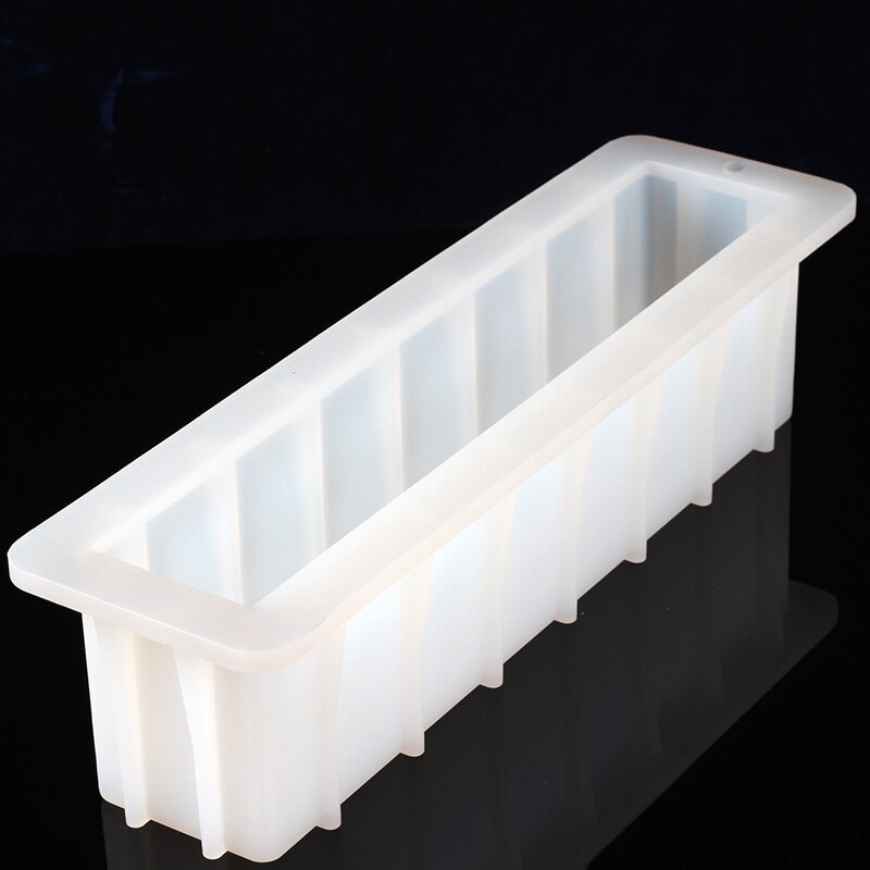 Nicole Siliconen Mal Swirl Maken Zeep Maken Mould Met Transparante Verticale Acryl Duig