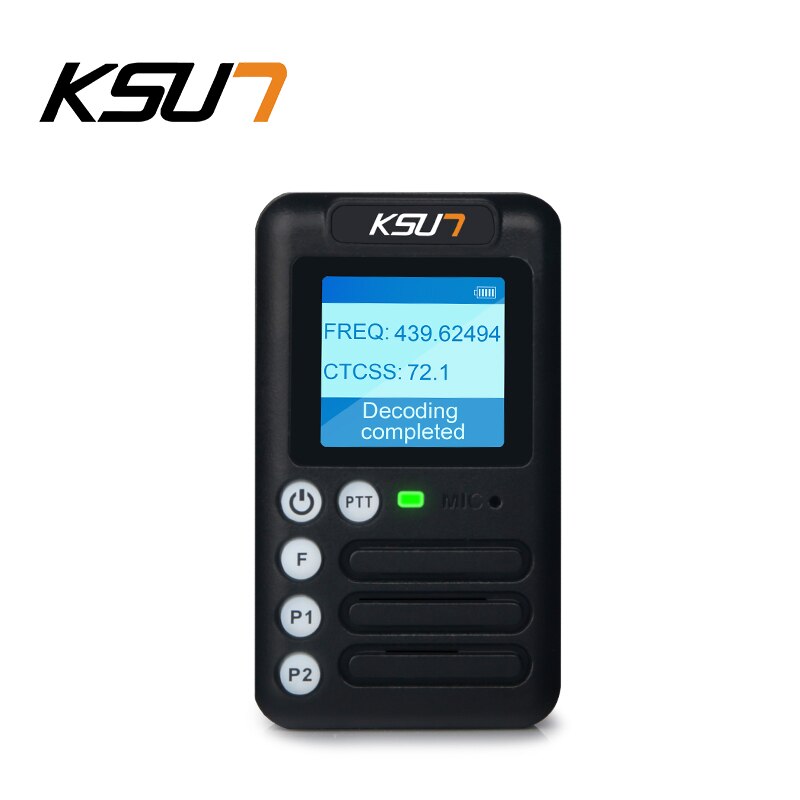 Ksun Walkie Talkie Frequentie Oplossend Koning Fm Multifunctionele Mini High Power Kleine Civiele Handheld Walkie Talkie Outdoor: Default Title