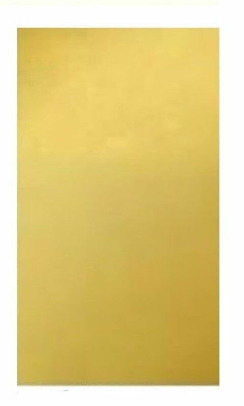 Shim Thick 0.5mm/0.8mm/1mm/2mm 100X100mm Brass Metal Thin Sheet Foil Plate