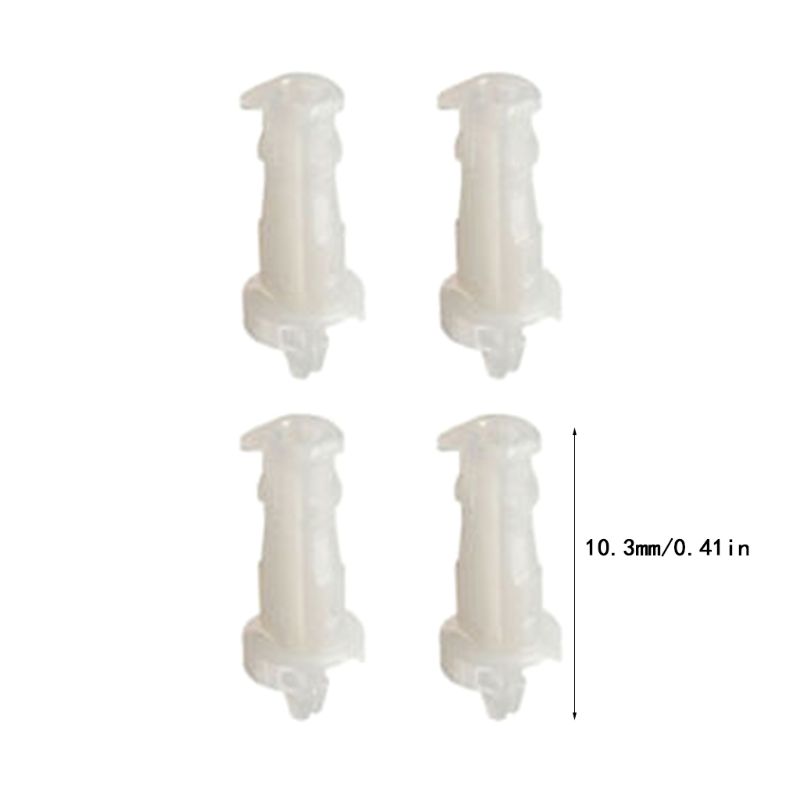 10 par cpu heatsink mount pin plast kjølevifte fester montering klips sokkel