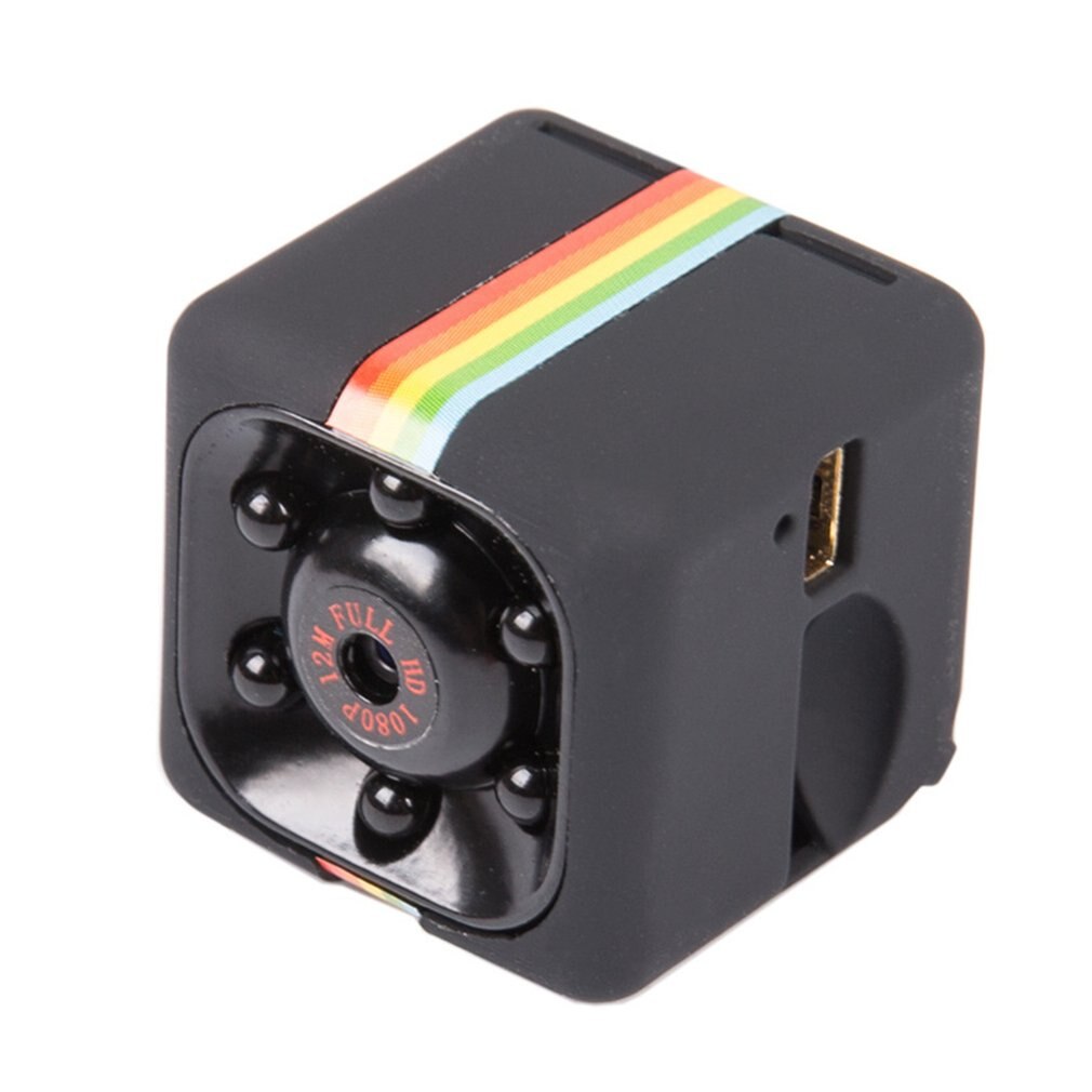 Mini Camera HD 960 P/1080 P Sensor Nachtzicht Camcorder Motion DVR Micro Camera Sport DV Video Kleine camera Cam: Black