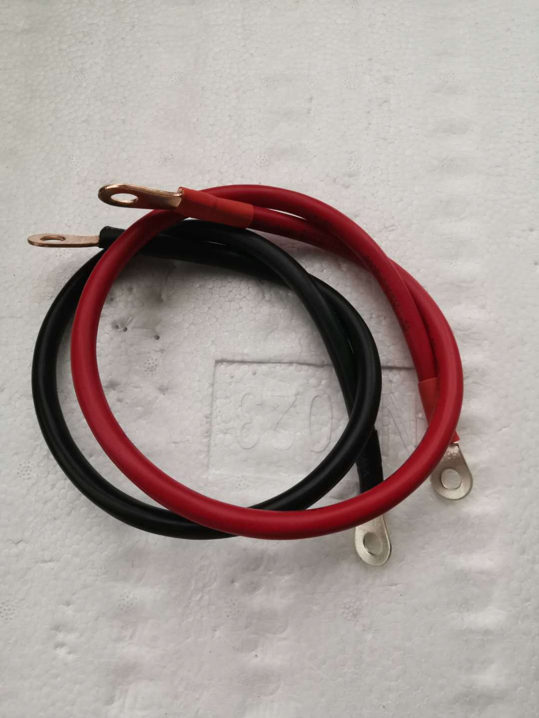 2wg lug ring negativ positiv effekt parallel serieforbindelse terminal kobbertråd batteri inverter kabler til solvarmebil