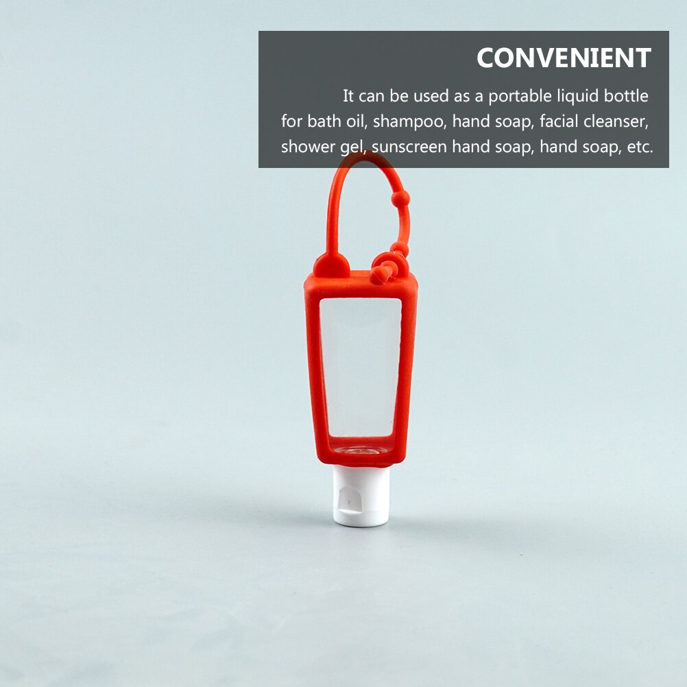 12Pcs 30ml Child Hand Sanitiser Travel Bottles Portable Hand Sanitizer Bottle Leak Proof Liquid Containers