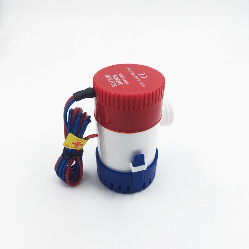DC 12V/24V Small Mini Automatic Boat Bilge Pump Auto 350GPH 1100GPH Electric Submersible Water Pump 350/500/750/1100 gph