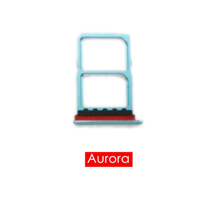 Getest voor Huawei P30 SIM Card Slot Lade Houder voor Huawei P30 SIM Card Tray Vervangende Onderdelen: Aurora