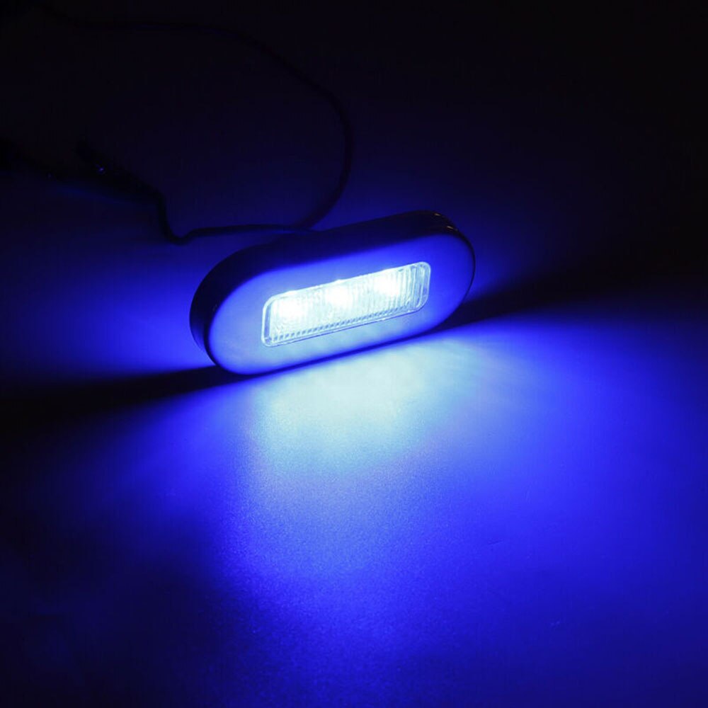 12v yacht led lys bilbåd vandtæt erstatning rustfrit stål marine lampe navigation