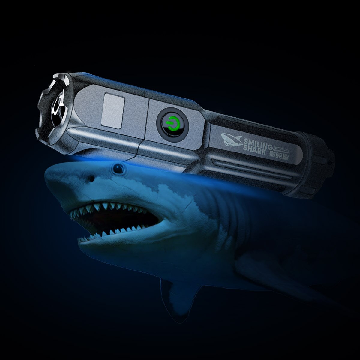 Flashlight Strong Light Rechargeable Zoom Giant Bright Xenon Special Forces Home Outdoor Portable Led Luminous Flashlight