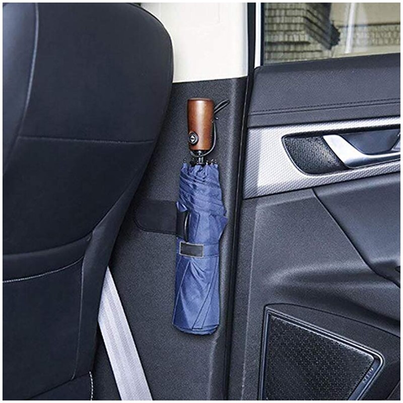Car Umbrella Hook Portable Auto Vehicle Adhesive Holder Hanger Car Supplies Seat Clip Fastener Racks for Door Cabinet Side ZJ007