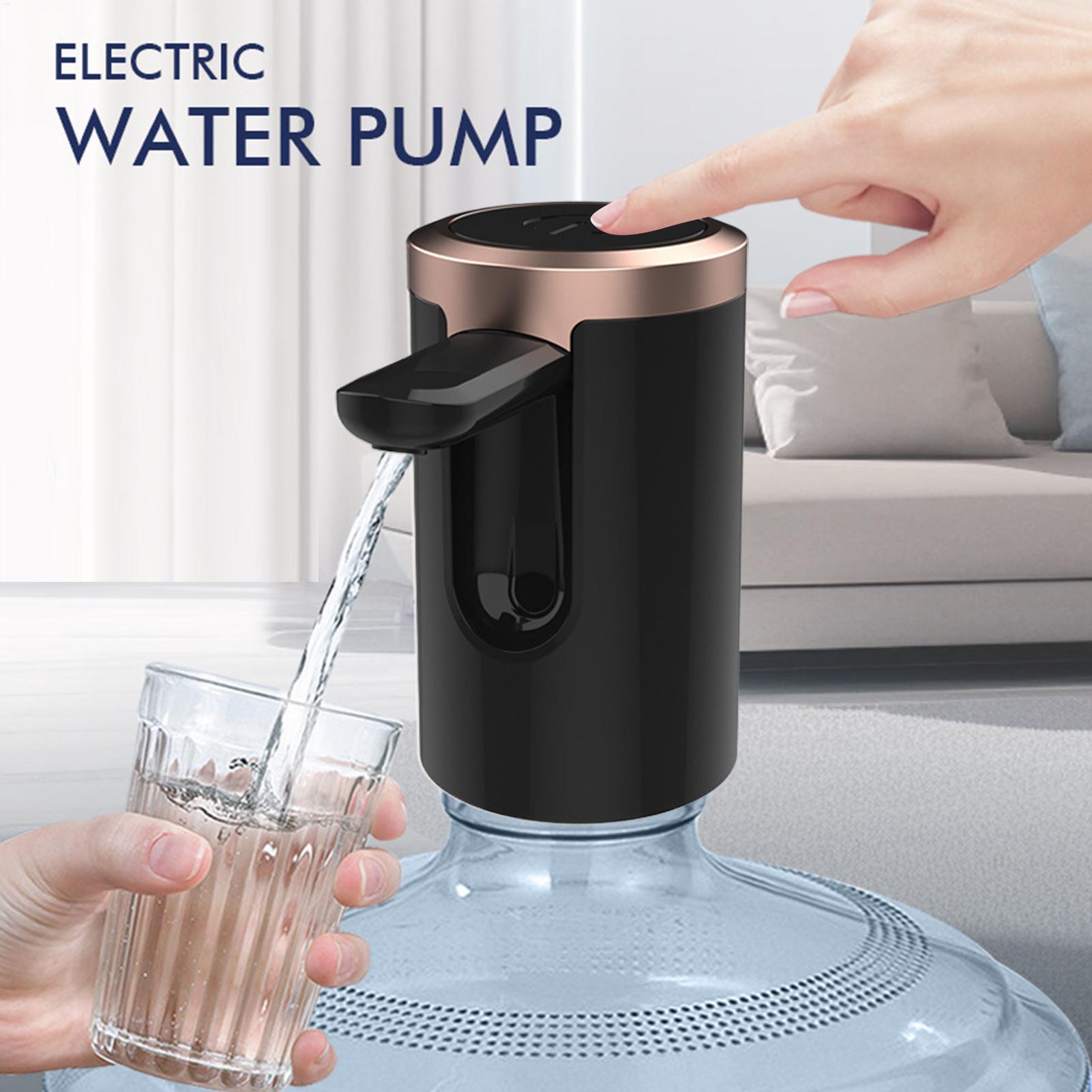 and Cold Water Dispenser Water Dispenser Pump Portable Electric Press Silent for Kitchen Counter Home Outdoor Sports Party