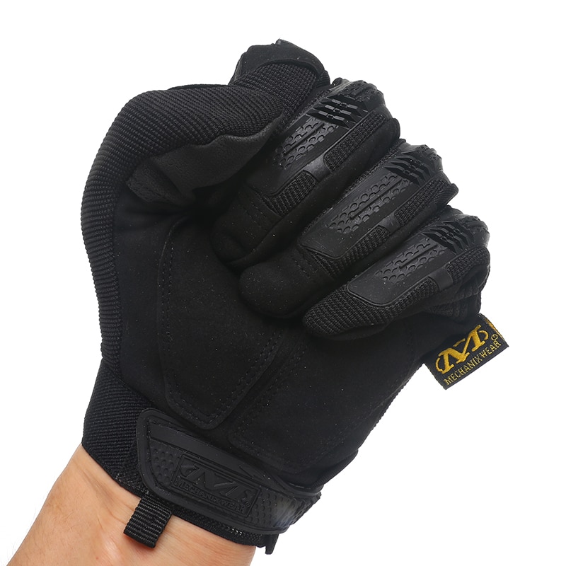 Guantes de pesca antideslizantes con dedos completos para exterior, para hombre, invierno cálido, resistente al viento, para motocicleta, ciclismo, Camping, esquí, deporte L XL