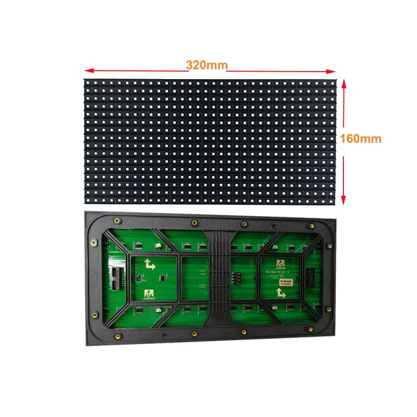 SMD zewnątrz 32*16 pikseli P10 modułu doprowadziło 320*160mm wynajem 4S doprowadziło wyświetlacz kolorowy wyświetlacz Centrum75 табло P4 P5 P8 P10